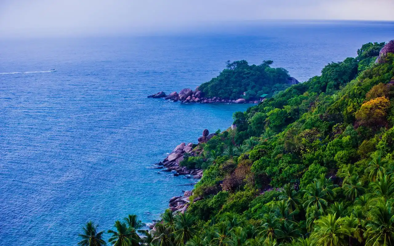泰国苏梅岛唯美风景图片桌面壁纸高清大图预览1920x1200_风景壁纸下载