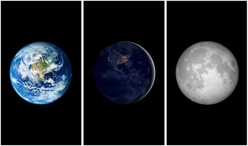 有意思的是,地球壁纸在也曾出现在之前的 iphone 中,相信很多人都有