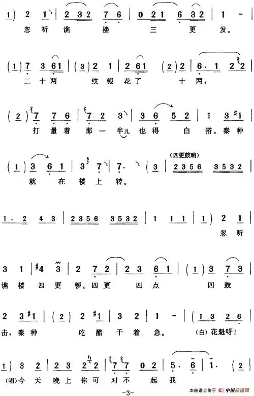 薄剧曲谱_钢琴简单曲谱