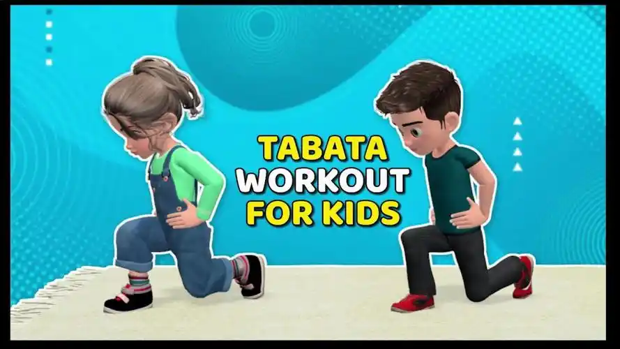 孩子们可以尝试的15分钟tabata锻炼(15-min tabata workout for kids