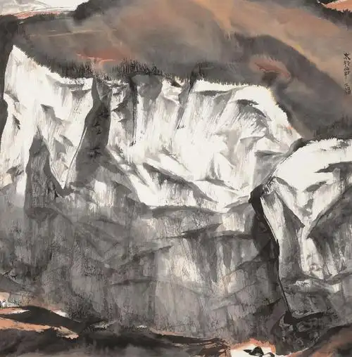 贾又福山水画作品欣赏 贾又福山水画作品图片