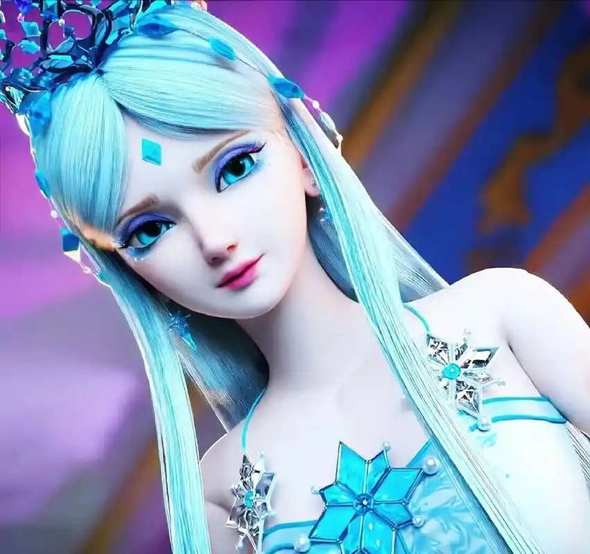 叶罗丽冰莲花冰公主高清图片(二) 请勿盗图 可抱图