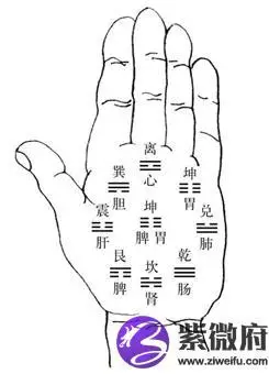 手相八卦十二宫
