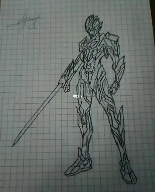 画了很久的特利迦奥特