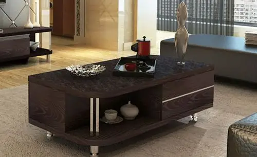 胜芳家具品牌主要是制作一些玻璃家具, 大理石茶几.