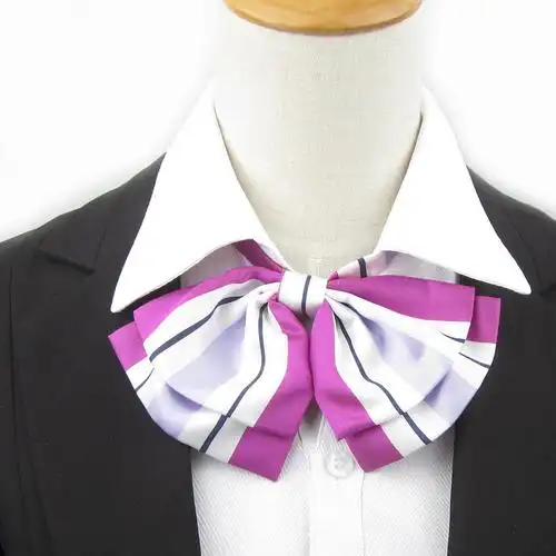 空姐银行酒店女士职业领花正装蝴蝶结服务员领结领巾图片