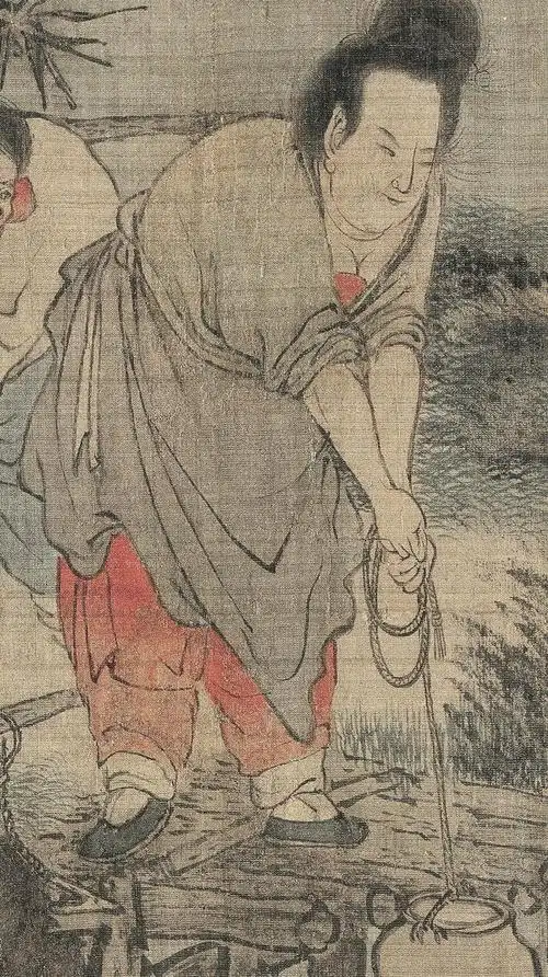 梁楷八高僧图高清神品