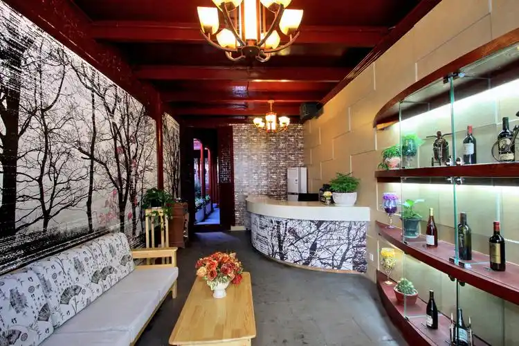 中式风格商业会所前台设计效果图null设计图片赏析