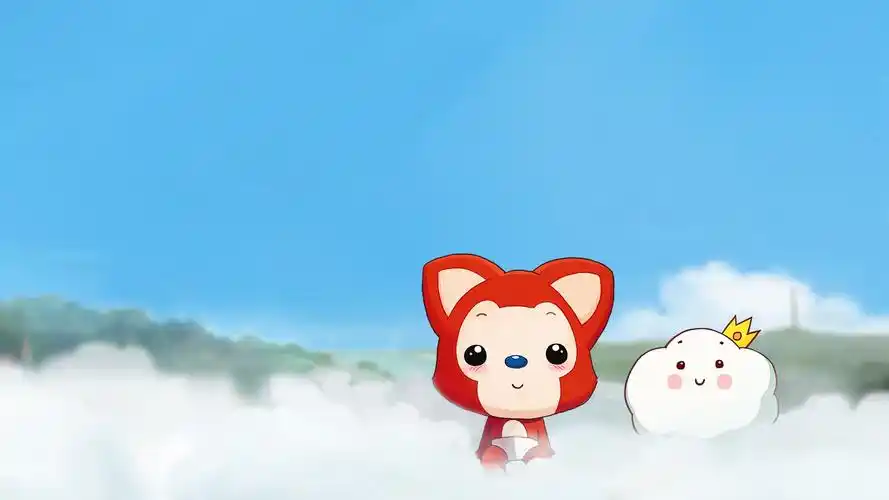 阿狸可爱的小狐狸桌面壁纸