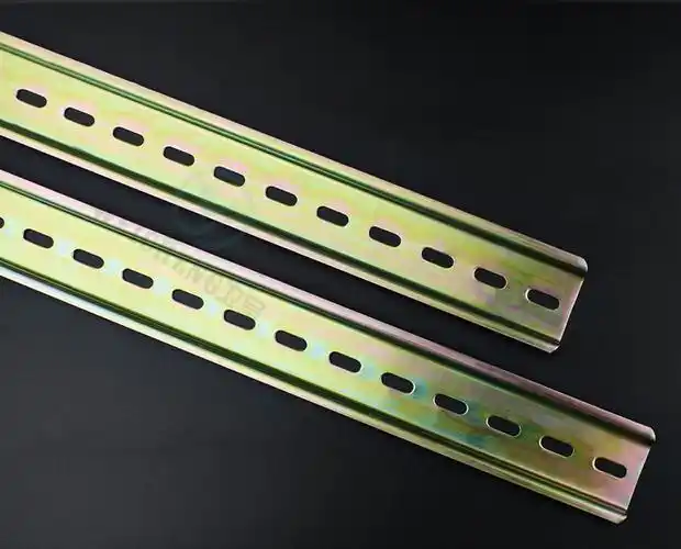 铝合金导轨钢导轨35mm宽c45导轨空开导轨接线端子导轨1米国标钢导轨