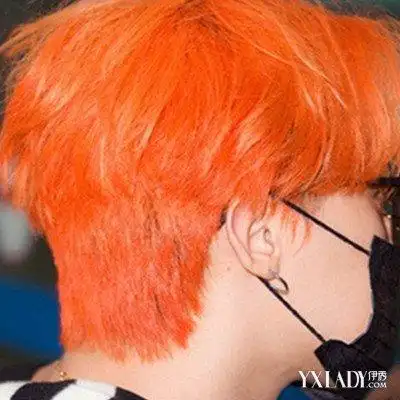 深橙色头发图片大全 5大染发护理秘诀要记牢