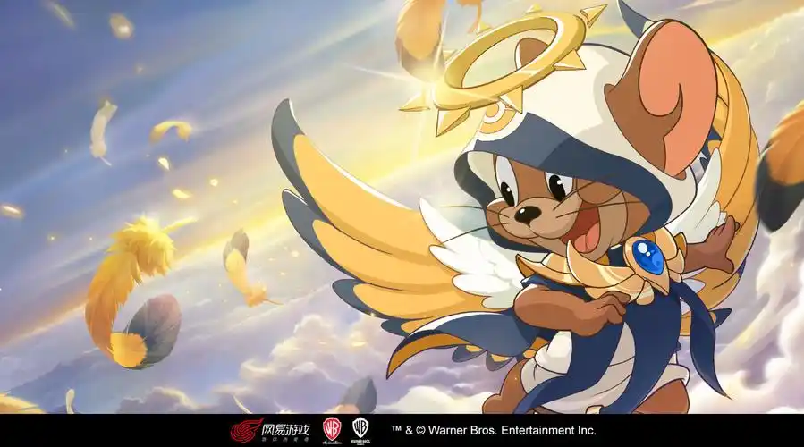 猫和老鼠官方手游的微博视频本次的天使杰瑞·未来之翼s级皮肤在1s级