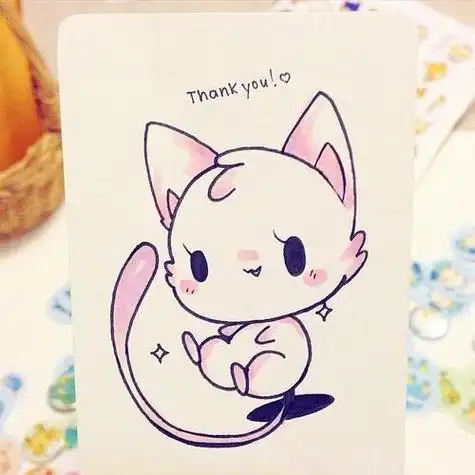 卡通简笔画小动物卡通人物