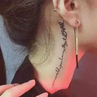 纹身霸气女生头像