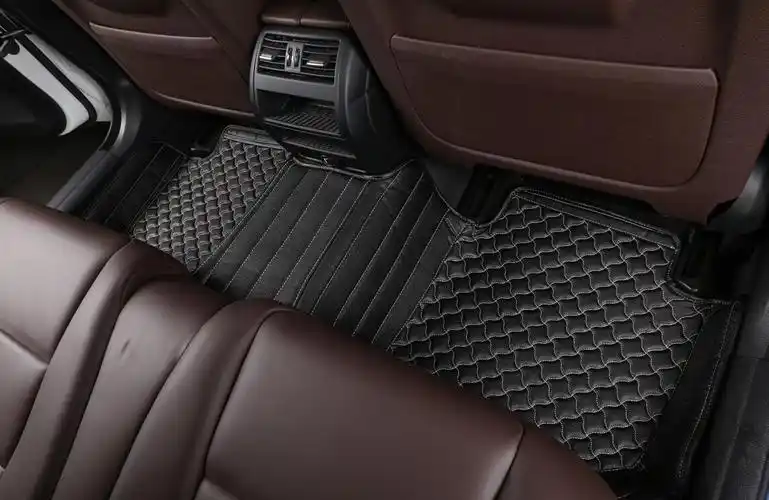 洪康牛爱马仕脚垫 汽车脚垫全包围 全面防护 耐脏 专车专用