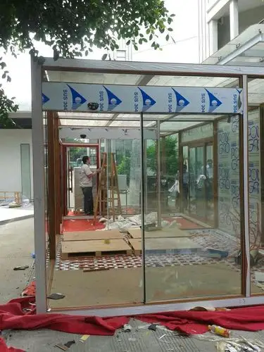 五沙移动展厂单开自动门