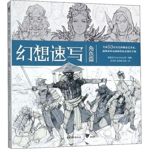 暴雪漫威魔兽世界复仇者联盟人物素描绘画 创意技巧法