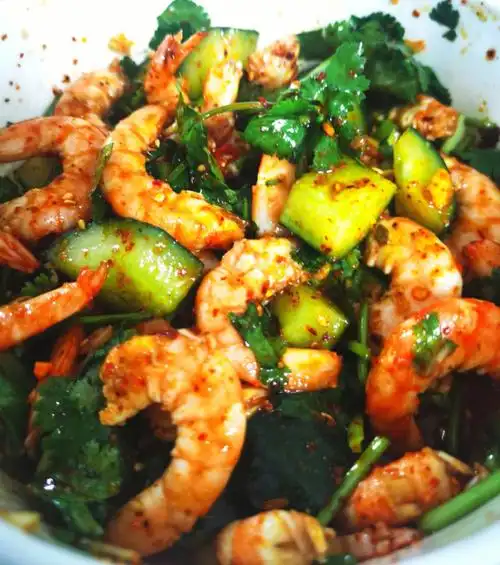 凉拌虾真的狂吃不腻