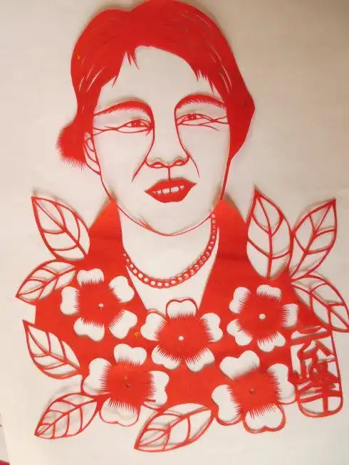 莱州市云峰剪纸艺术研究所---个性化肖像剪纸