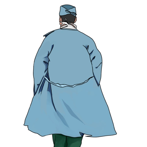 就成了大家心中的超人医生换上白大褂大概是超人内裤外穿就能变身