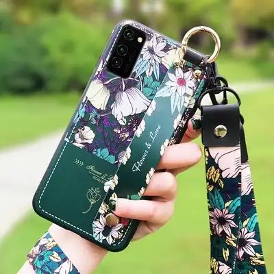 荣耀v30手机壳硅胶创意女款华为荣耀v30pro保护套超薄防摔个性花语