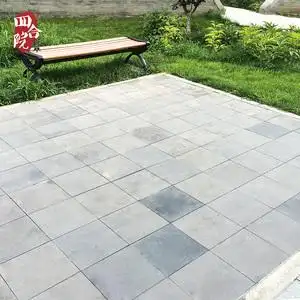 青砖铺地室外古建庭院地砖中式室内仿古青砖纯粘土烧制土窑砖厂家