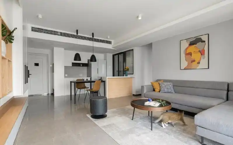 120㎡北欧极简四居及以上装修案例_效果图_土巴兔装修网