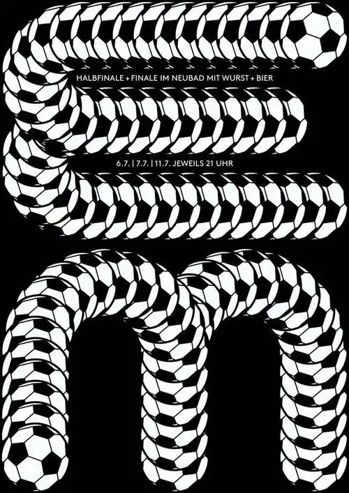 瑞士设计师samsteiner创意文字海报设计