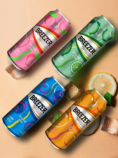 冰锐鸡尾酒百加得混合装330ml*24罐4味女士微醺预调伏特加洋果酒