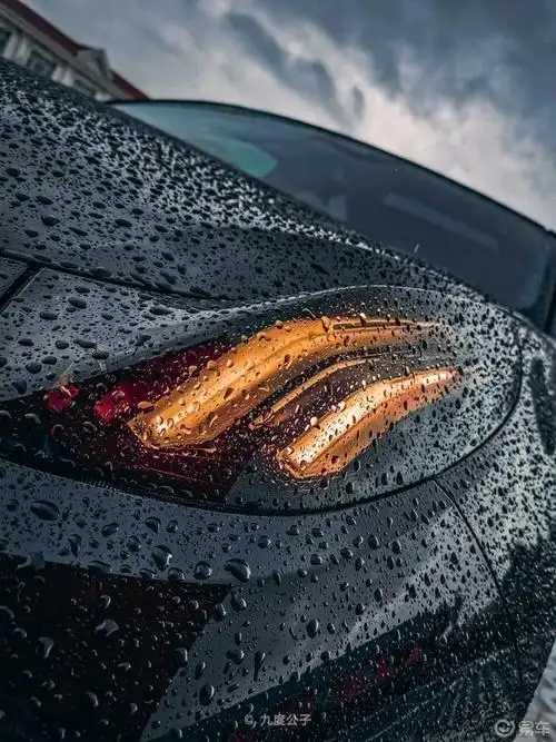 雨天领克03黑色的绚丽