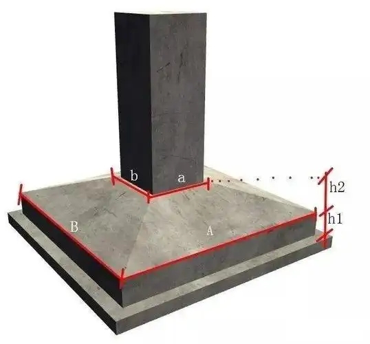 [分享]混凝土独立柱基础设计图资料下载