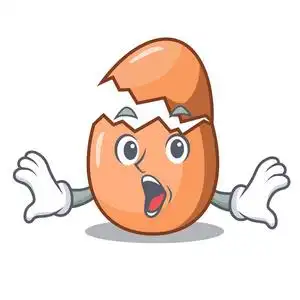 打碎的鸡蛋图片