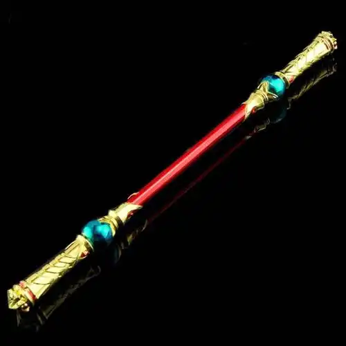 金属游戏模型手办孙悟空大圣娶亲金箍棒武器模型合金手板玩具