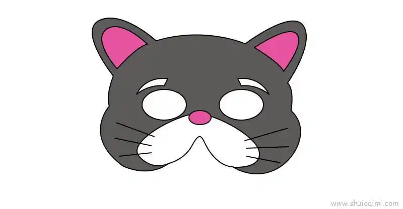 面具儿童画怎么画面具简笔画步骤