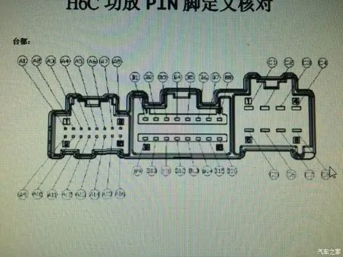 给大家开开眼看看h6c的音响功放总成
