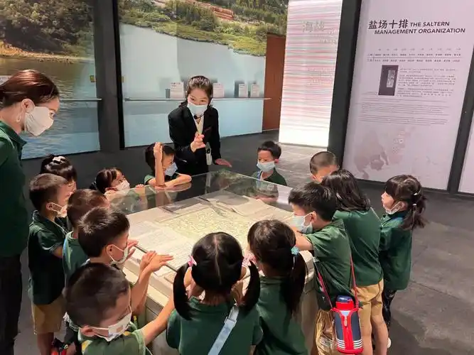 卓雅幼儿园小可爱们的游学记参观博物馆