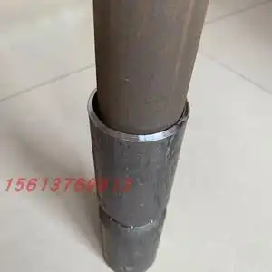 建筑工地钢管接头脚手架内接加长缩管套管48管炮头五七快速对套头