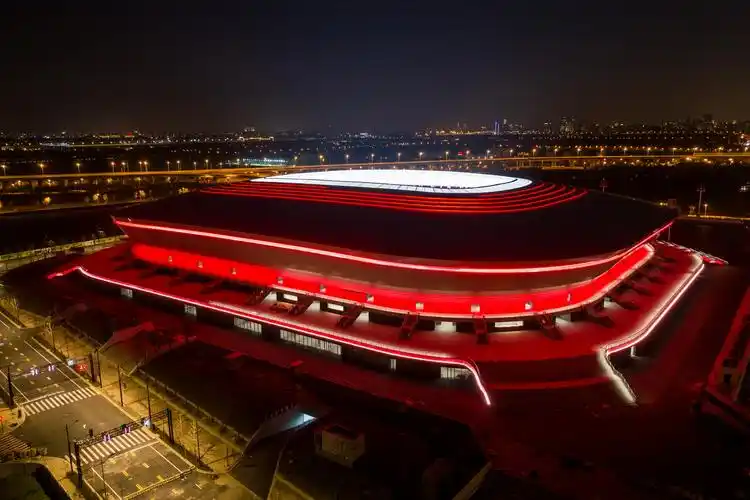 2023年中国亚洲杯会徽发布上海浦东足球场同时揭幕