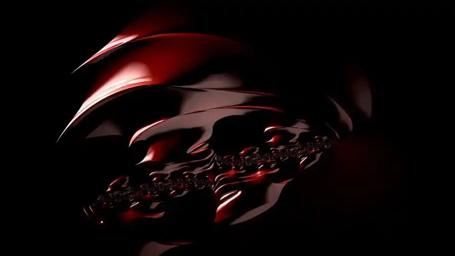 壁纸 分形设计,抽象的结构,黑色的背景 3840x2160 uhd 4k 高清壁纸