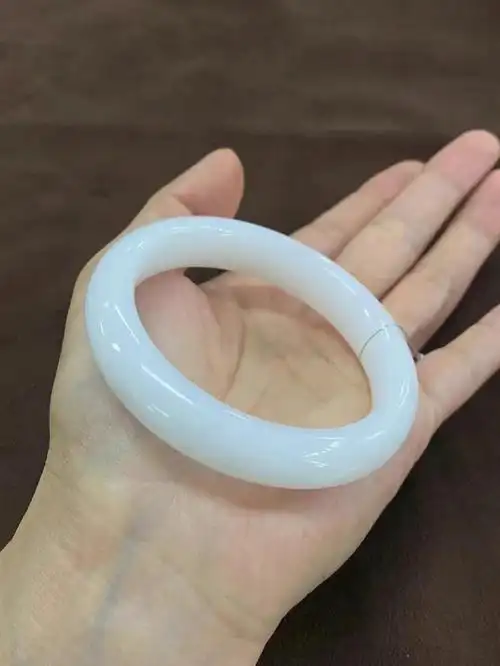 和田玉羊脂白玉手镯