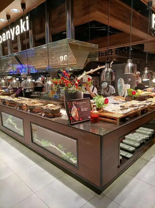 哈尔滨市盛江山炭火烤肉自助餐