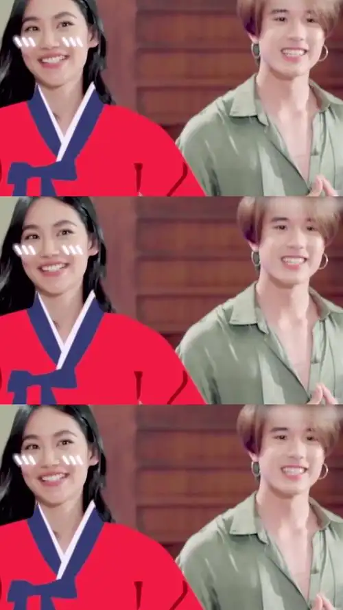 kitty戏外笑的也太甜了吧