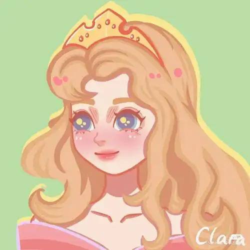 迪士尼公主头像自行取图