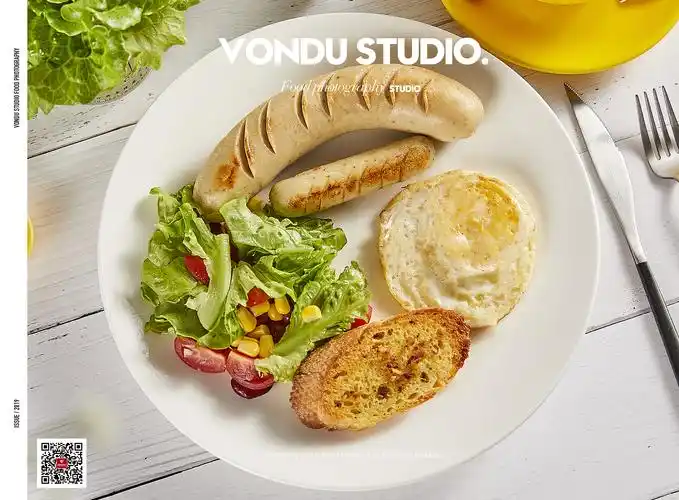 【风度视觉】美食拍摄三明治面包拍照精致摆盘