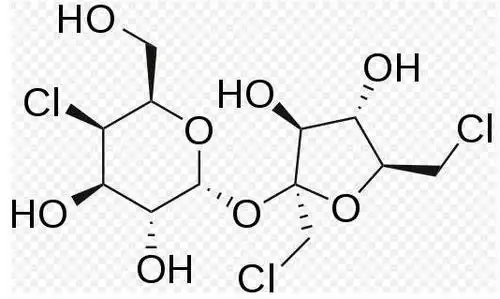 图1. 三氯蔗糖分子结构式