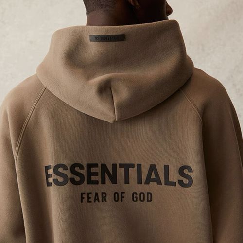 fogfearofgodessentials背后logo加绒复线高街连卫衣