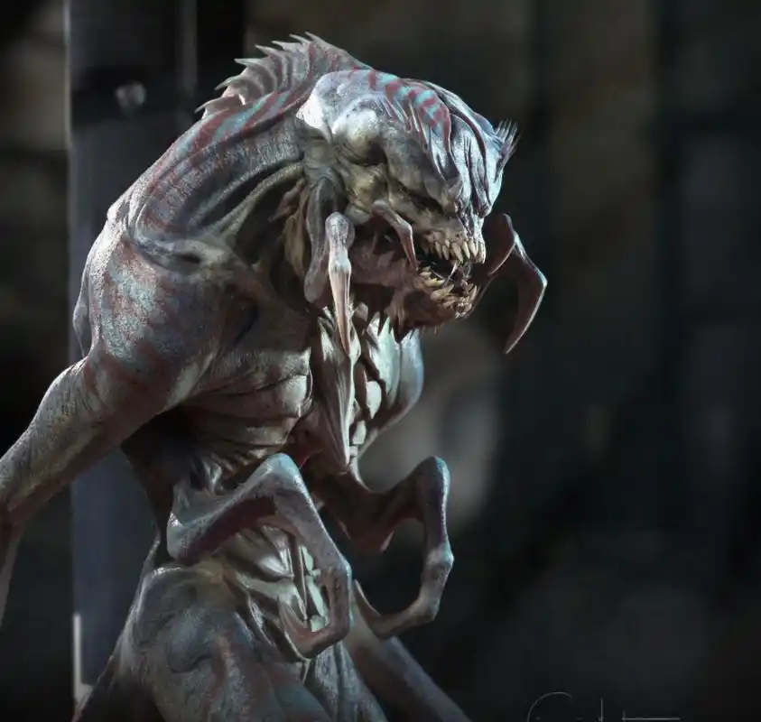 这组3d概念设计作品是来自于美国的插画设计师:ben