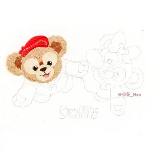 97达菲amp雪莉玫7815达菲雪莉简笔画简笔画教程文化