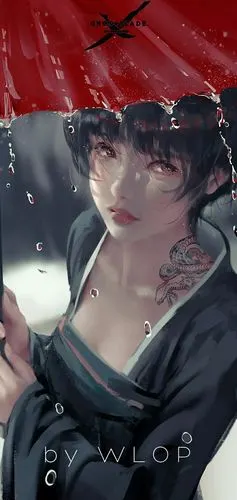 性感尤物wlop大神绘制的动漫壁纸合辑