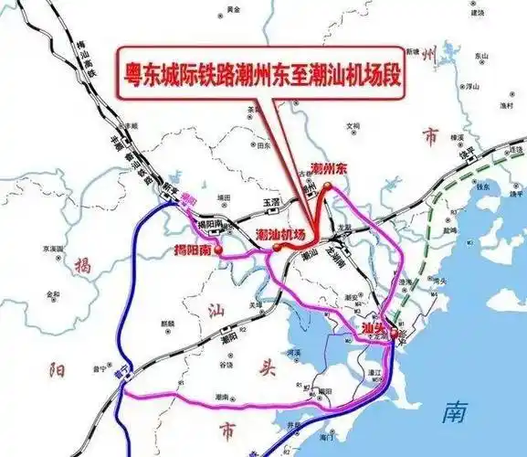 在潮州境内共设有6个站,分别为潮汕站,浮洋站,如意站,潮州东站,湘桥站